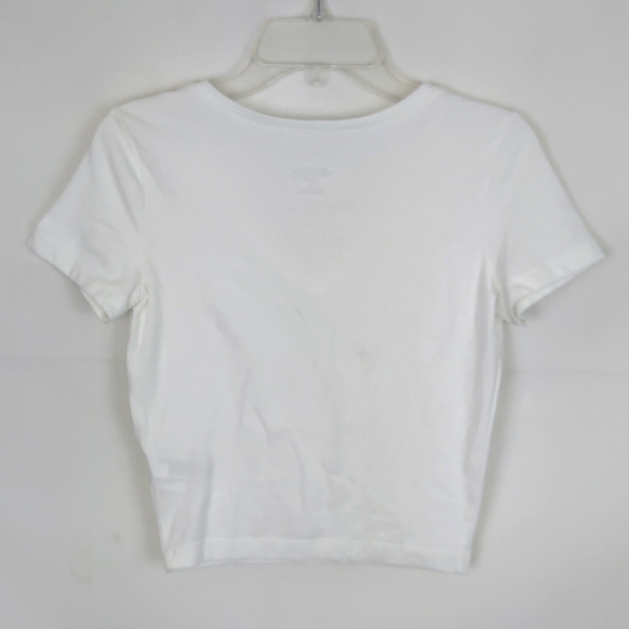 Wild Fable Size XS Cropped T-Shirt | Summer Party Coquette Basic Casual Spring - Picture 4 of 4